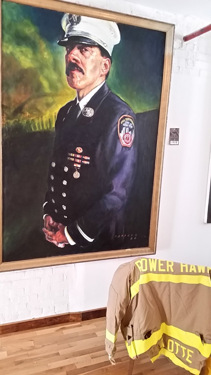 Portrait of Lt. Mojica painted by Jesse Gardner (from life in 1994 in NYC) and on view at the Unsung Heroes Gallery in Philadelphia
